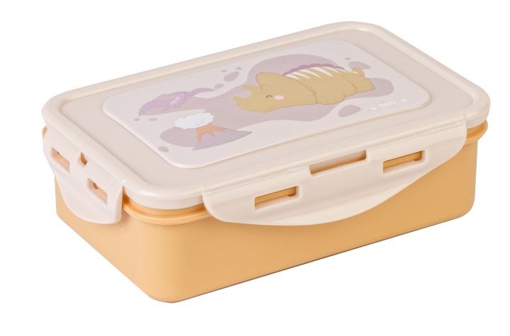 SARO Baby SARO - Lunch Box - Mustard (SAO70062) ryhmässä LELUT, TUOTTEET LAPSILLE JA VAUVOILLE / Syö ja juo / Lasten astiat @ TP E-commerce Nordic AB (D01600)