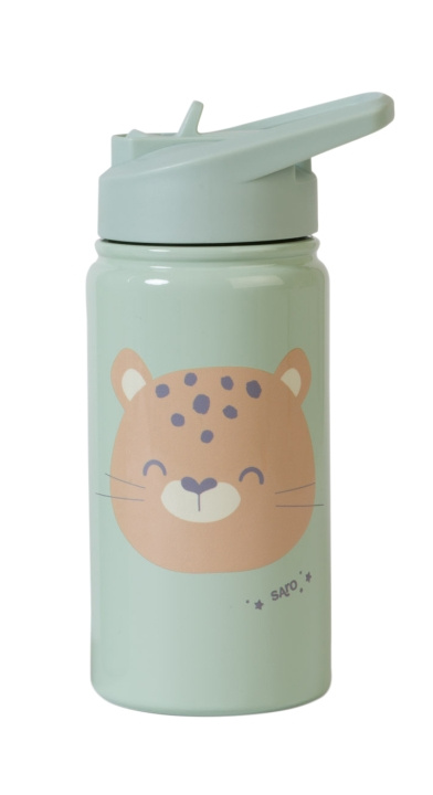 SARO Baby Thermos Bottle with Straw - Mint (SAO74501) ryhmässä LELUT, TUOTTEET LAPSILLE JA VAUVOILLE / Syö ja juo / Tuttipullot & Tarvikkeet @ TP E-commerce Nordic AB (D01603)