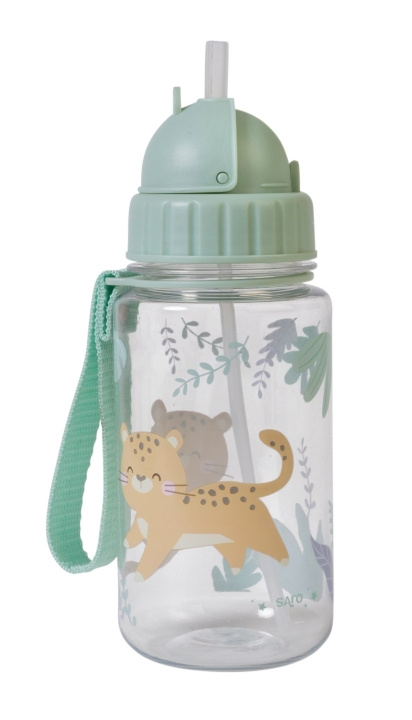 SARO Baby SARO - Bottle with straw - Hunter Mint (SAO74004) ryhmässä LELUT, TUOTTEET LAPSILLE JA VAUVOILLE / Syö ja juo / Tuttipullot & Tarvikkeet @ TP E-commerce Nordic AB (D01605)