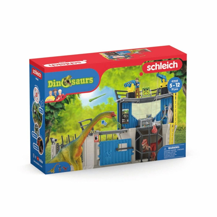 Schleich ​Schleich - Dinosaurs - Large dino research station​ (41462)​ ryhmässä LELUT, TUOTTEET LAPSILLE JA VAUVOILLE / Leikkikalut, Askartelu &Pelit / Lelusarja @ TP E-commerce Nordic AB (D01626)