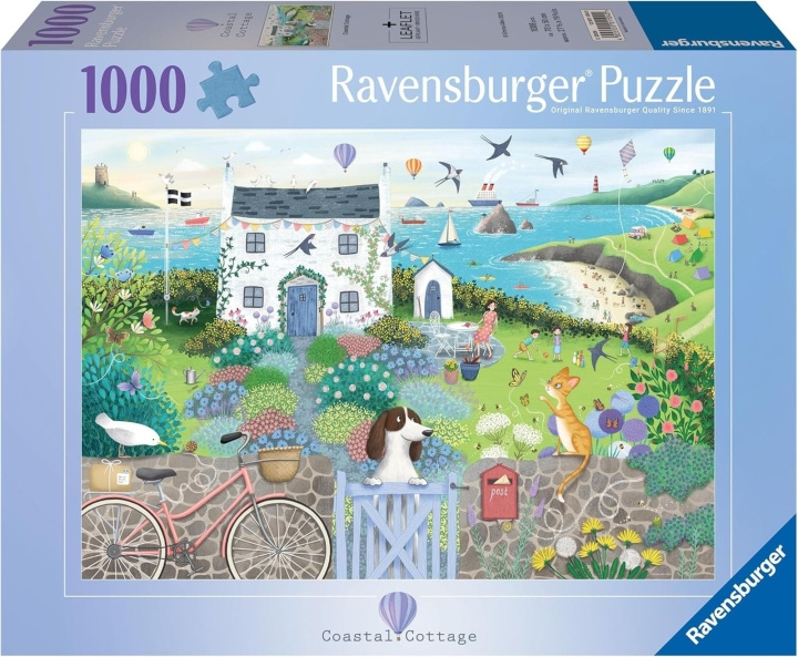 Ravensburger Palapeli - Rannikkomökki 1000p (12001104) ryhmässä URHEILU, VAPAA-AIKA JA HARRASTUS / Harrastus / Palapeli @ TP E-commerce Nordic AB (D01628)