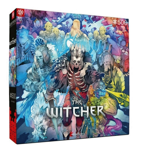 Good Loot - Gaming Puzzle: The Witcherin hirviöfraktioiden, palapelit 500 palaa ryhmässä URHEILU, VAPAA-AIKA JA HARRASTUS / Harrastus / Palapeli @ TP E-commerce Nordic AB (D01633)