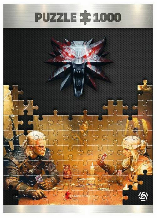 Good Loot - Premium Puzzle The Witcher: Gwentin pelaaminen, 1000 palaa ryhmässä URHEILU, VAPAA-AIKA JA HARRASTUS / Harrastus / Palapeli @ TP E-commerce Nordic AB (D01637)