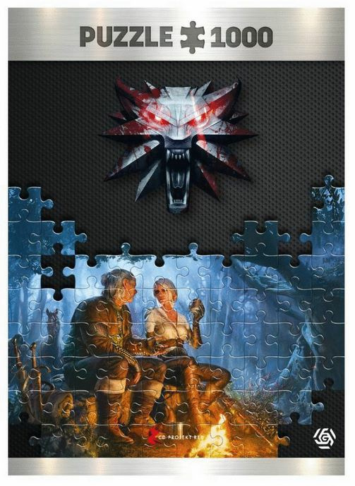 Good Loot - Premium Puzzle The Witcher: Journey of Ciri, 1000 palaa ryhmässä URHEILU, VAPAA-AIKA JA HARRASTUS / Harrastus / Palapeli @ TP E-commerce Nordic AB (D01638)