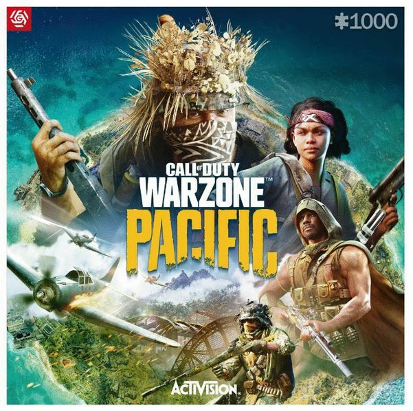 Good Loot Gaming Puzzle: (1000 palaa) Call of Duty Warzone Pacific (1000 palaa) ryhmässä URHEILU, VAPAA-AIKA JA HARRASTUS / Harrastus / Palapeli @ TP E-commerce Nordic AB (D01644)