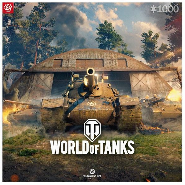 Good Loot - Gaming Puzzle: World of Tanks Roll Out, 1000 palaa ryhmässä URHEILU, VAPAA-AIKA JA HARRASTUS / Harrastus / Palapeli @ TP E-commerce Nordic AB (D01645)