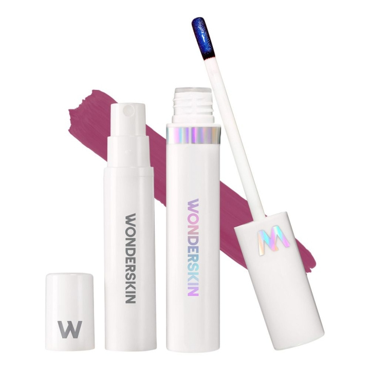 Wonderskin Wonder Blading Lip Stain Kit Bella Mauve - huulten värjäyspakkaus ryhmässä KAUNEUS JA TERVEYS / Meikit / Huulet / Huulikynä @ TP E-commerce Nordic AB (D01676)