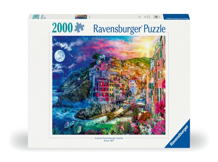 Ravensburger Palapeli Värikäs Cinque Terre 2000p (12000803) ryhmässä URHEILU, VAPAA-AIKA JA HARRASTUS / Harrastus / Palapeli @ TP E-commerce Nordic AB (D01710)