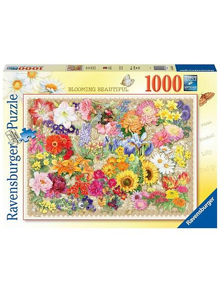 Ravensburger Puzzle - Kukkiva kaunis 1000p (12000121) ryhmässä URHEILU, VAPAA-AIKA JA HARRASTUS / Harrastus / Palapeli @ TP E-commerce Nordic AB (D01732)