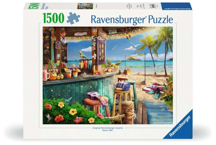 Ravensburger Puzzle - Beach Bar Breezes, 1500 kpl (12000743) ryhmässä URHEILU, VAPAA-AIKA JA HARRASTUS / Harrastus / Palapeli @ TP E-commerce Nordic AB (D01740)