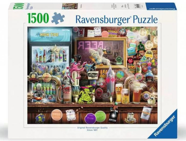 Ravensburger Puzzle - Craft Beer Bonanza 1500p (12000744) ryhmässä URHEILU, VAPAA-AIKA JA HARRASTUS / Harrastus / Palapeli @ TP E-commerce Nordic AB (D01741)