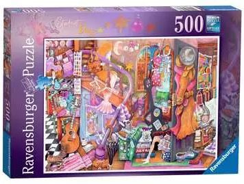 Ravensburger Puzzle - Opiskelijapäivät 500p (12000679) ryhmässä URHEILU, VAPAA-AIKA JA HARRASTUS / Harrastus / Palapeli @ TP E-commerce Nordic AB (D01747)