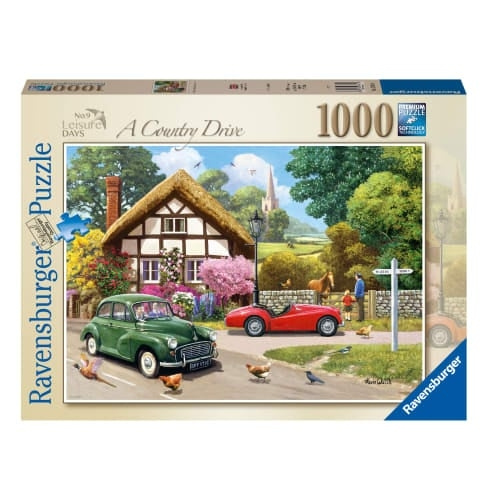 Ravensburger Puzzle - Pysähdy tervehtimään, 1000 kpl (12001180) ryhmässä URHEILU, VAPAA-AIKA JA HARRASTUS / Harrastus / Palapeli @ TP E-commerce Nordic AB (D01755)