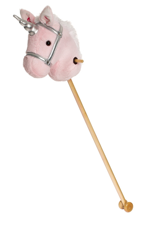 Teddykompaniet Teddykompagniet - Unicorn on stick, Pink (TK12599) ryhmässä LELUT, TUOTTEET LAPSILLE JA VAUVOILLE / Lelut vauvoille (0-3v) / Pehmolelut @ TP E-commerce Nordic AB (D01767)