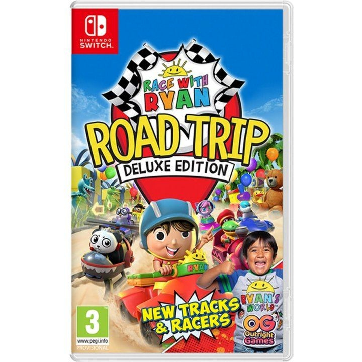 Race with Ryan: Road Trip (Deluxe Edition) (Switch) ryhmässä KODINELEKTRONIIKKA / Pelikonsolit & Tarvikkeet / Nintendo Switch / Pelit @ TP E-commerce Nordic AB (D01789)