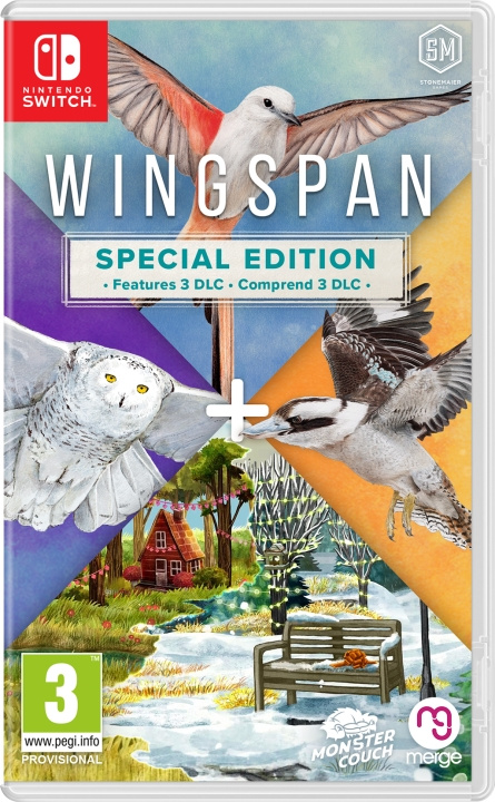 Wingspan (Special Edition) (Switch) ryhmässä KODINELEKTRONIIKKA / Pelikonsolit & Tarvikkeet / Nintendo Switch / Pelit @ TP E-commerce Nordic AB (D01824)