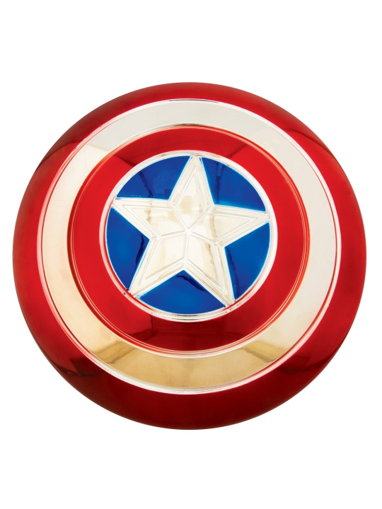 Rubies Captain America Electroplated Metallic 12 Shield (34947) ryhmässä LELUT, TUOTTEET LAPSILLE JA VAUVOILLE / Leikkikalut, Askartelu &Pelit / Naamiaisasut @ TP E-commerce Nordic AB (D01825)