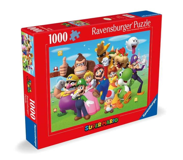 Ravensburger Puzzle Super Mario 1000p (12000455) ryhmässä URHEILU, VAPAA-AIKA JA HARRASTUS / Harrastus / Palapeli @ TP E-commerce Nordic AB (D01849)