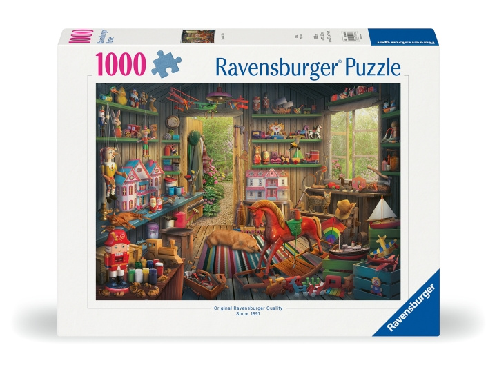 Ravensburger Puzzle Nostalgic Toys 1000p (12000576) ryhmässä URHEILU, VAPAA-AIKA JA HARRASTUS / Harrastus / Palapeli @ TP E-commerce Nordic AB (D01853)