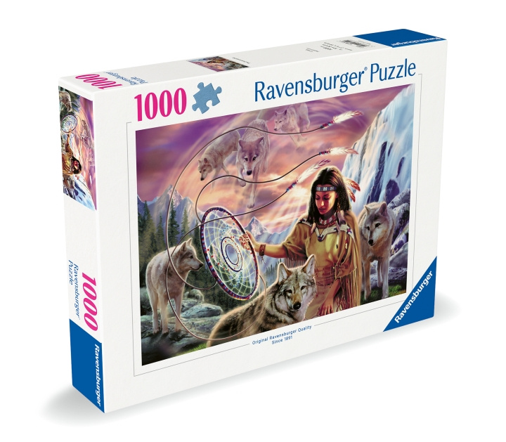 Ravensburger Puzzle Indian Spirit 1000p (12000624) ryhmässä URHEILU, VAPAA-AIKA JA HARRASTUS / Harrastus / Palapeli @ TP E-commerce Nordic AB (D01857)