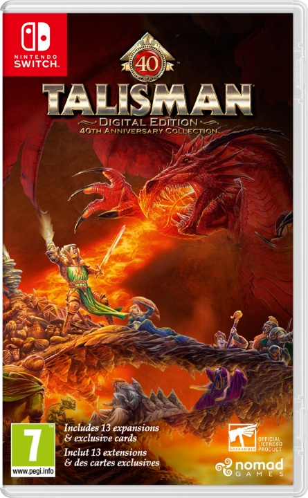 Talisman (40th Anniversary Edition Collection) (Switch) ryhmässä KODINELEKTRONIIKKA / Pelikonsolit & Tarvikkeet / Nintendo Switch / Pelit @ TP E-commerce Nordic AB (D01905)