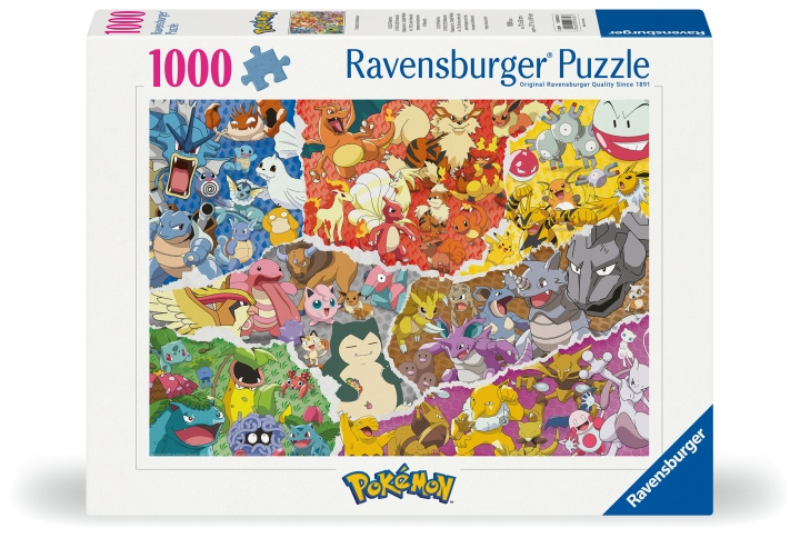 Ravensburger Puzzle Pokémon Adventure 1000p (12000832) ryhmässä URHEILU, VAPAA-AIKA JA HARRASTUS / Harrastus / Palapeli @ TP E-commerce Nordic AB (D01913)