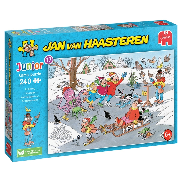 Jan van Haasteren Junior - Luistelu (240 kpl) ryhmässä LELUT, TUOTTEET LAPSILLE JA VAUVOILLE / Leikkikalut, Askartelu &Pelit / Lasten palapeli @ TP E-commerce Nordic AB (D01941)