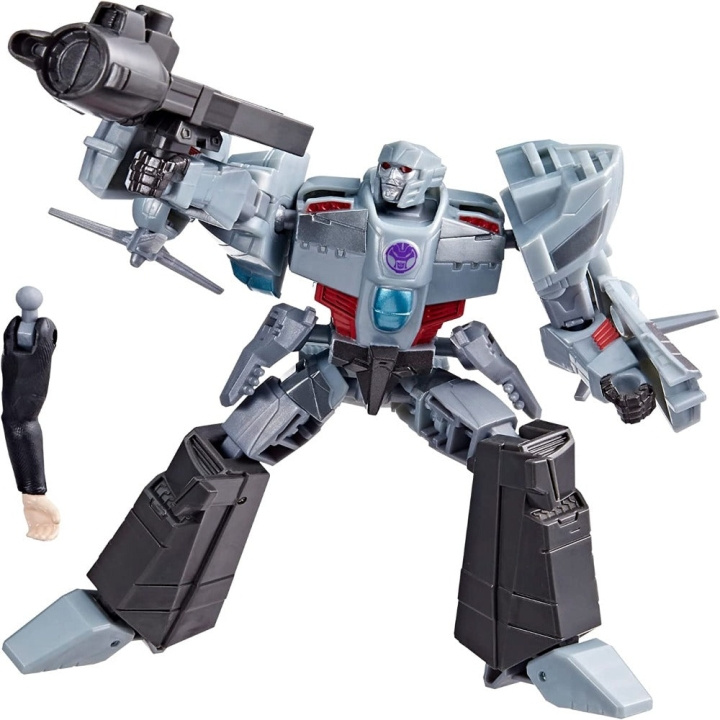 Transformers Earthspark Deluxe Class - Megatron (F6733) ryhmässä LELUT, TUOTTEET LAPSILLE JA VAUVOILLE / Leikkikalut, Askartelu &Pelit / Figuurit, miniatyyrit ja tarvikkeet @ TP E-commerce Nordic AB (D01945)