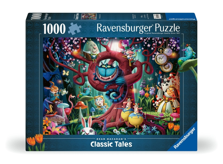 Ravensburger Puzzle Most Everyone Is Mad 1000p (12000490) ryhmässä URHEILU, VAPAA-AIKA JA HARRASTUS / Harrastus / Palapeli @ TP E-commerce Nordic AB (D01987)