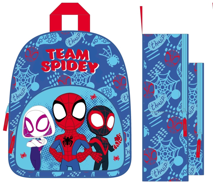 Undercover Spidey - reppu etutaskulla (6600000091) ryhmässä LELUT, TUOTTEET LAPSILLE JA VAUVOILLE / Matkustus / Laukut / Reput ja rinkat @ TP E-commerce Nordic AB (D01992)