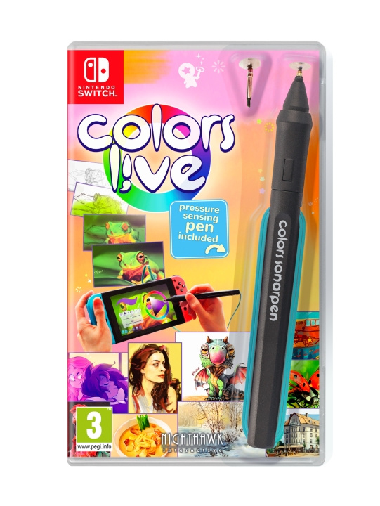 Colors Live (With Pen) (Switch) ryhmässä KODINELEKTRONIIKKA / Pelikonsolit & Tarvikkeet / Nintendo Switch / Pelit @ TP E-commerce Nordic AB (D01995)