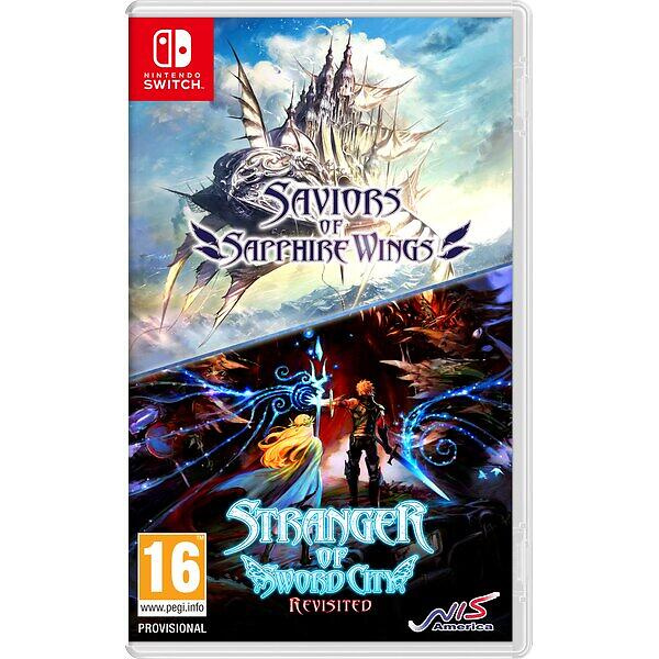 Saviors of Sapphire Wings/ Stranger of Sword City Revisited (Switch) ryhmässä KODINELEKTRONIIKKA / Pelikonsolit & Tarvikkeet / Nintendo Switch / Pelit @ TP E-commerce Nordic AB (D02039)