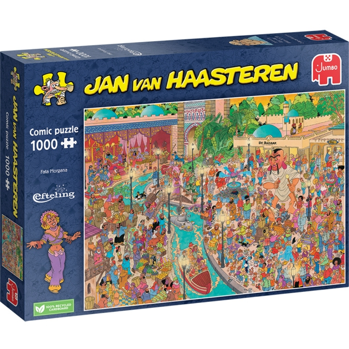 Jan van Haasteren Efteling Fata Morgana (1000 kpl) (JUM00038) ryhmässä URHEILU, VAPAA-AIKA JA HARRASTUS / Harrastus / Palapeli @ TP E-commerce Nordic AB (D02048)