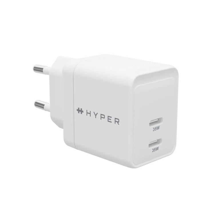 Targus Hyper - HyperJuice 35W USB-C GaN-laturi ryhmässä ÄLYPUHELIMET JA TABLETIT / Laturit & Kaapelit / Seinälaturi / Seinälaturi Type C @ TP E-commerce Nordic AB (D02058)