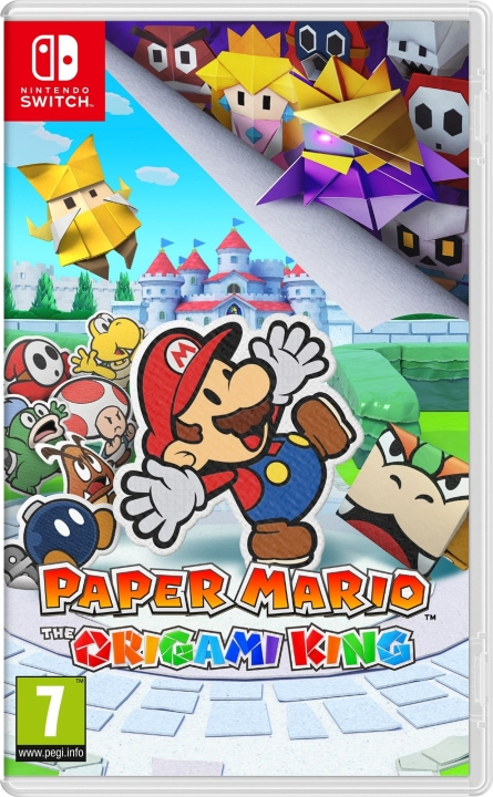 Paper Mario: The Origami King (Switch) ryhmässä KODINELEKTRONIIKKA / Pelikonsolit & Tarvikkeet / Nintendo Switch / Pelit @ TP E-commerce Nordic AB (D02122)