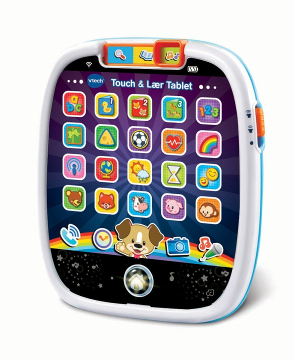 VTech Touch & Teach Tablet DK (950-602932) ryhmässä LELUT, TUOTTEET LAPSILLE JA VAUVOILLE / Lelut vauvoille (0-3v) / Toiminnalliset lelut @ TP E-commerce Nordic AB (D02146)