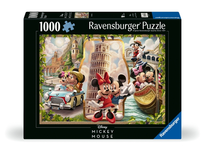 Ravensburger Puzzle Disney Vacation Mickey & Minni 1000p (12000498) ryhmässä URHEILU, VAPAA-AIKA JA HARRASTUS / Harrastus / Palapeli @ TP E-commerce Nordic AB (D02148)