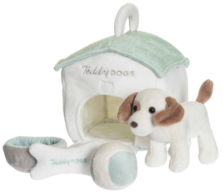 Teddykompaniet Teddy Dogs Play Set - (TK4217) ryhmässä LELUT, TUOTTEET LAPSILLE JA VAUVOILLE / Lelut vauvoille (0-3v) / Pehmolelut @ TP E-commerce Nordic AB (D02163)