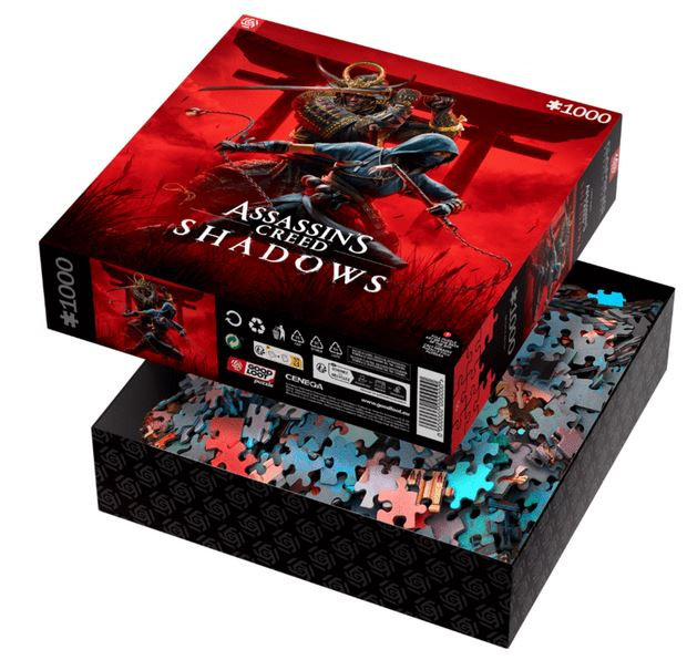 Good Loot Gaming Puzzle: Yasuke (1000 palaa): Assassin\'s Creed Shadows Naoe & Yasuke (1000 palaa) ryhmässä URHEILU, VAPAA-AIKA JA HARRASTUS / Harrastus / Palapeli @ TP E-commerce Nordic AB (D02186)