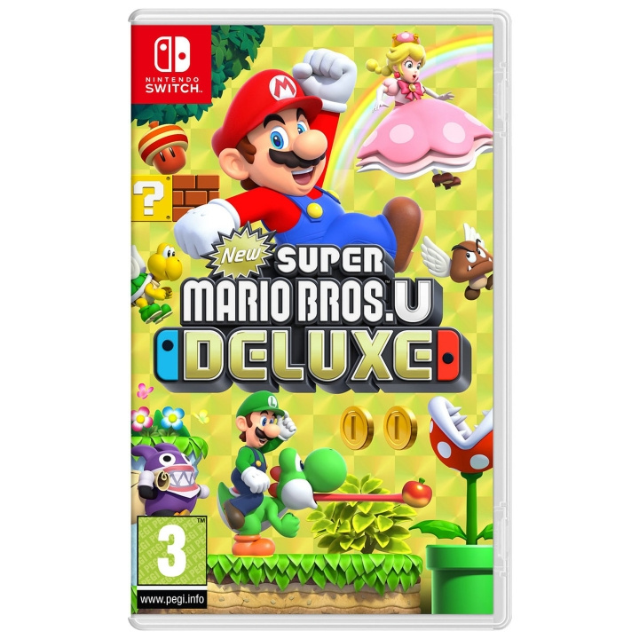 New Super Mario Bros. U Deluxe (UK, SE, DK, FI) (Switch) ryhmässä KODINELEKTRONIIKKA / Pelikonsolit & Tarvikkeet / Nintendo Switch / Pelit @ TP E-commerce Nordic AB (D02225)