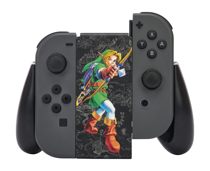 PowerA JOY-CON Comfort Grip - Hyrule Marksman /Nintendokytkin ryhmässä KODINELEKTRONIIKKA / Pelikonsolit & Tarvikkeet / Nintendo Switch / Tarvikkeet @ TP E-commerce Nordic AB (D02241)