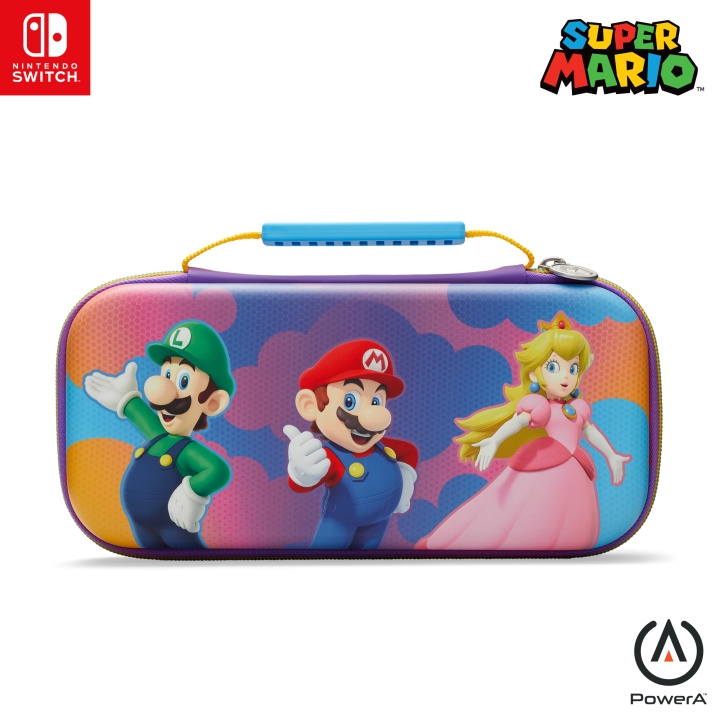 PowerA Suojakotelo - Color Splash Heroes (Nintendo Switch) ryhmässä KODINELEKTRONIIKKA / Pelikonsolit & Tarvikkeet / Nintendo Switch @ TP E-commerce Nordic AB (D02283)