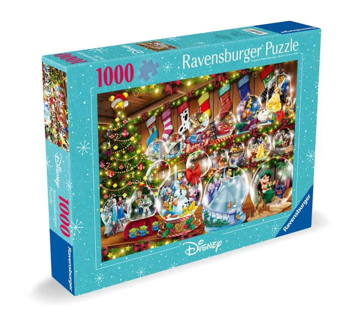 Ravensburger Puzzle Disney Christmas 1000p (12000537) ryhmässä URHEILU, VAPAA-AIKA JA HARRASTUS / Harrastus / Palapeli @ TP E-commerce Nordic AB (D02295)