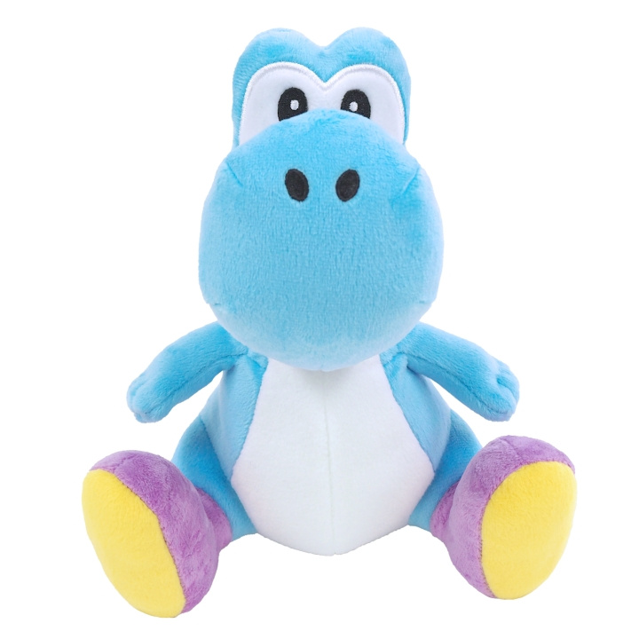 Super Mario Yoshi Sky Blue ryhmässä LELUT, TUOTTEET LAPSILLE JA VAUVOILLE / Lelut vauvoille (0-3v) / Pehmolelut @ TP E-commerce Nordic AB (D02336)