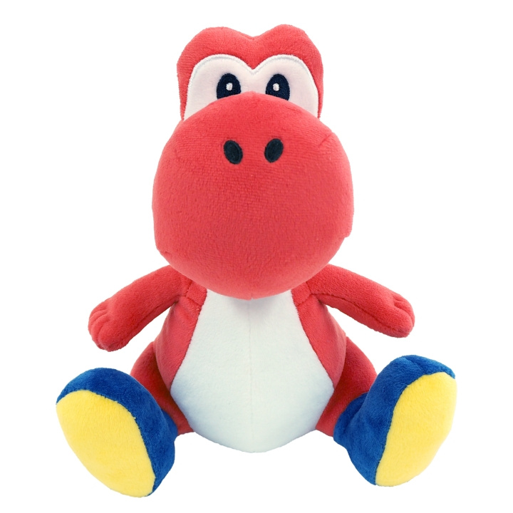 Super Mario Yoshi Red ryhmässä LELUT, TUOTTEET LAPSILLE JA VAUVOILLE / Lelut vauvoille (0-3v) / Pehmolelut @ TP E-commerce Nordic AB (D02337)