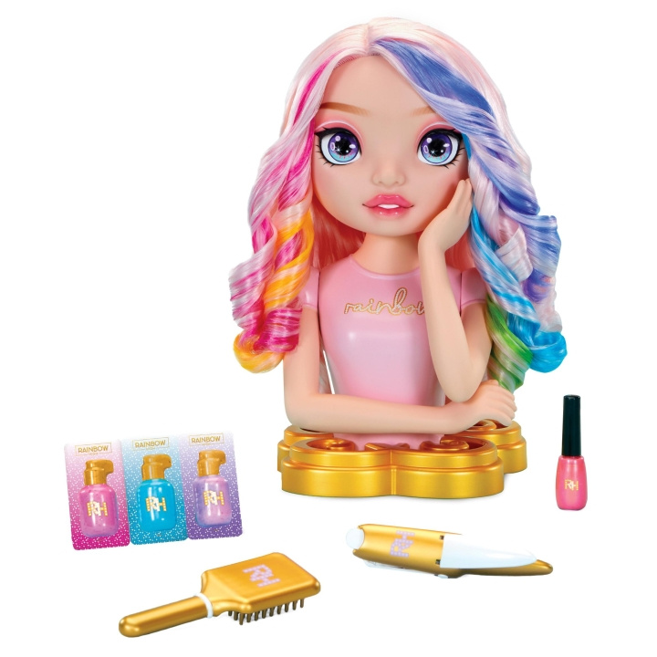 Rainbow high Styling Head Playset - (120889) ryhmässä LELUT, TUOTTEET LAPSILLE JA VAUVOILLE / Leikkikalut, Askartelu &Pelit / Nuket & Tarvikkeet @ TP E-commerce Nordic AB (D02352)