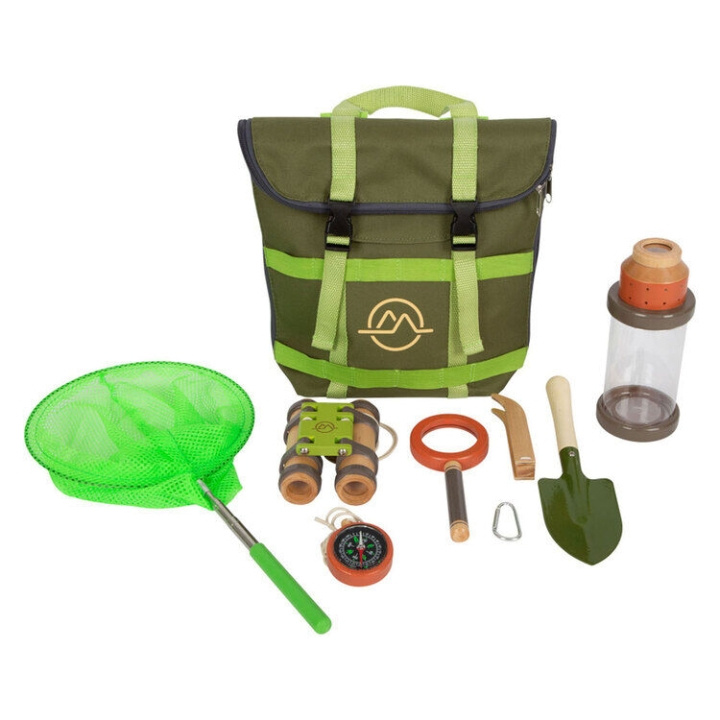 Small Foot Backpack Nature Scientist with equipment - (I-SF12336) ryhmässä LELUT, TUOTTEET LAPSILLE JA VAUVOILLE / Ulkoleut / Puutarhalelut @ TP E-commerce Nordic AB (D02371)