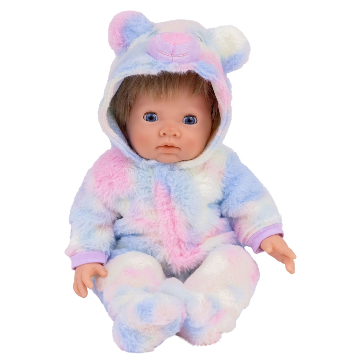 Tiny Treasure s - Rainbow Teddy all-in-one Outfit (30551) ryhmässä LELUT, TUOTTEET LAPSILLE JA VAUVOILLE / Leikkikalut, Askartelu &Pelit / Nuket & Tarvikkeet @ TP E-commerce Nordic AB (D02388)