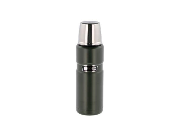 Thermos Ruostumaton King Flask Army - 0.47L (23579) ryhmässä URHEILU, VAPAA-AIKA JA HARRASTUS / Ulkoilu / Termos- ja vesipullot @ TP E-commerce Nordic AB (D02411)