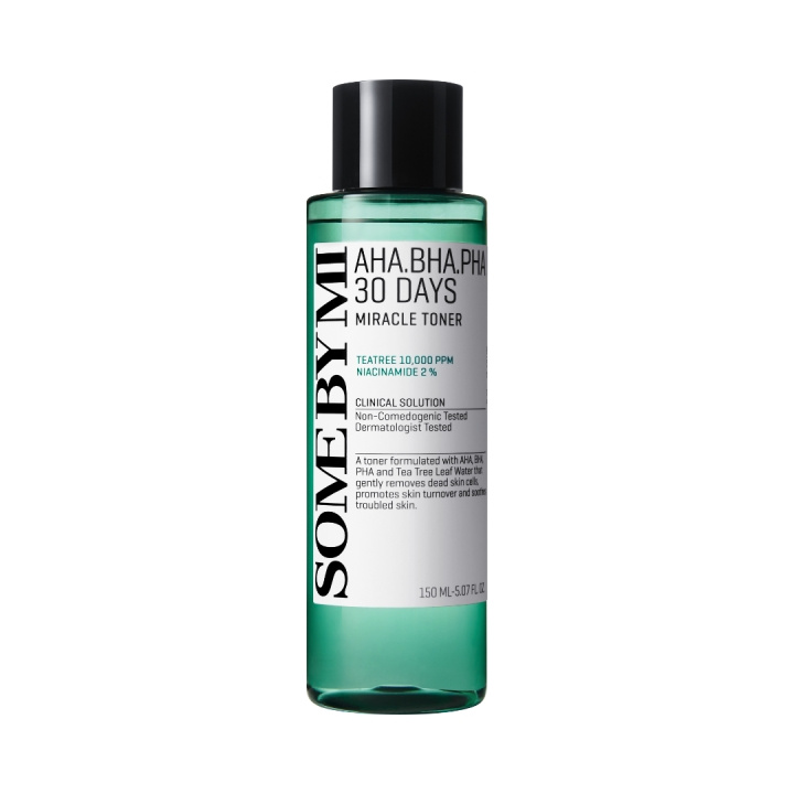 Some By Mi AHA-BHA-PHA 30 Days Miracle Toner 150 ml ryhmässä KAUNEUS JA TERVEYS / Ihonhoito / Kasvot / Kasvovesi ja Facemist @ TP E-commerce Nordic AB (D02420)